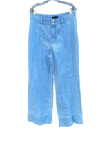 Ann Taylor Womens Flare Jeans Blue Cotton Reto Faded Denim 10 New High r... - £17.90 GBP