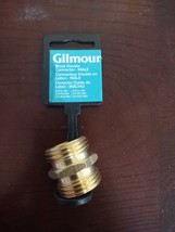 Gilmour 877014-1002 Heavy Duty Brass Threaded Double Male Hose Connector... - £7.01 GBP