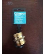 Gilmour 877014-1002 Heavy Duty Brass Threaded Double Male Hose Connector... - $8.79