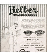 1917 Belber Traveling Goods Suitcase Advertisement WW1 World War Era DWQQ3 - $28.05 CAD