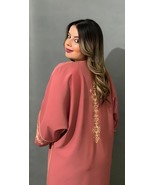 Moroccan Caftan, long dress, handmade, Muslim dress - $180.53 CAD
