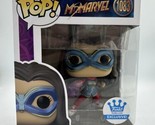 Funko Pop Marvel Studios Ms Marvel #1083 Funko Shop Exclusive Disney+ - £12.36 GBP