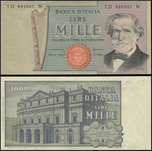 Italy 1000 Lire. 30.05.1981 UNC. Banknote Cat# P.101i - £11.62 GBP