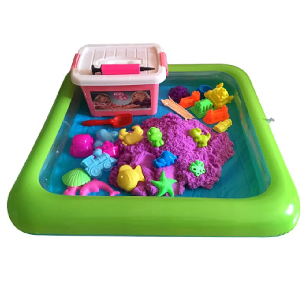 Kids Indoor Multifunction Inflatable Sand Tray Educational Toys for Children - £17.11 GBP+