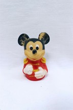 ORIGINAL Vintage Walt Disney Productions 3&quot; Mickey Mouse Figure - £11.86 GBP