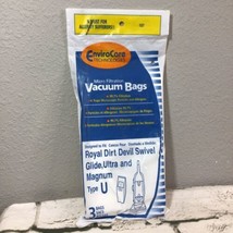EnviroCare Replacement Micro Filtration Vacuum Bags for Royal Dirt Devil... - $6.92