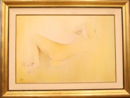 Untitled (Abstract Nude in Yellow) by Mallato 1999 (Signed/Dated) Oil on Canvas - £2,901.83 GBP