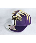 New! Mitchell &amp; Ness LA Los Angeles Lakers Shockwave Snapback Hat Cap NBA - $27.99