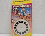 Vintage 1988 View-Master 3D The Woody Woodpecker Show 3 Reels - New Seal... - £17.43 GBP