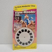 Vintage 1988 View-Master 3D The Woody Woodpecker Show 3 Reels - New Sealed NOS - £17.40 GBP