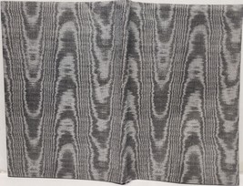 Superior Vinyl Flannel Back Tablecloth,52&quot;X52&quot;Square,DARK Grey Pretend Wood - £11.86 GBP