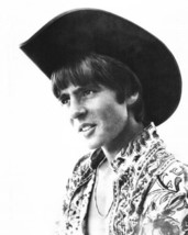 Davy Jones shows bare chest in open shirt and stetson hat 8x10 inch photo - £7.61 GBP