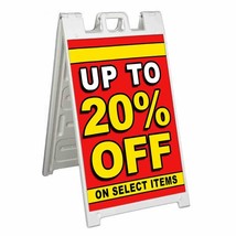 Up To 20% Off On Select Items Signicade 24x36 Aframe Sidewalk Sign Banner Decal - £34.09 GBP+