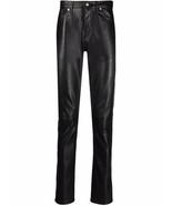 Zadig &amp; Voltaire David Leather Pantalon Trousers Skinny Pants $1098 Sz 4... - €427,89 EUR