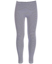 MSRP $16 Epic Threads Big Girls Striped Leggings, Navy Stripe Size Large - £8.87 GBP