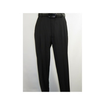 Men Apollo King Banded Collarless suit Mandarin Military Style 5button K1 Black image 6
