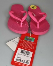 Havaianas Girls Sz 9C Flip Flop Sandals - £7.78 GBP