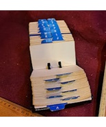 Cards files with index tabs [OTH10250] - $1,045.37 MXN