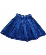 Guess Womens Denim Skirt Blue Georges Marciano Size 29 Ruffled Denim Vtg - €34,60 EUR
