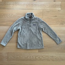 Patagonia Women&#39;s Los Gatos 1/4-Zip Pullover Gray Large - $54.99