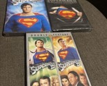 Superman The Movie DVD Lot 1-4, Factory Sealed, New - £23.36 GBP