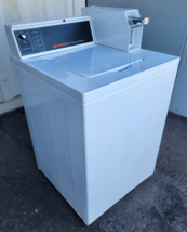 SPEED QUEEN COIN-OP TOP LOAD WASHER MODEL SWNSX2SP115TW02 SN:18060710011... - $792.00
