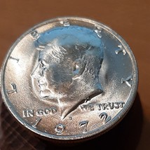Half ½ Dollar Kennedy Coin 1972 D Denver Mint 50C KM# A202b Nice - £2.39 GBP