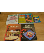 Cook Books Lot Of 5 Various Titles By Alton Brown Polly Pitchford Margar... - £10.89 GBP