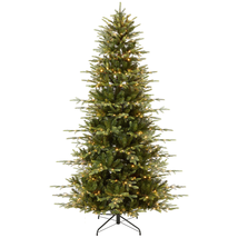 6Ft Pre-Lit Artificial Slim Aspen Noble Fir Christmas Tree W/ 1,350 Bran... - $3,396.37 MXN