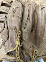 Vintage Leather Wilson Straplock Baseball Glove - $15.00