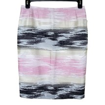 Kasper Ombre Pencil Skirt Womens 8 Womens Pink Black Straight Jacquard W... - £23.73 GBP