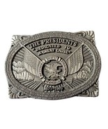 Vtg 1989 NRA Presidents Dedicated To A Great Cause Fine Pewter Belt Buckle - $24.00