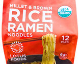 Lotus Foods Organic Millet &amp; Brown Rice Ramen Noodles 30 Oz EXP 10/2027 - $21.42