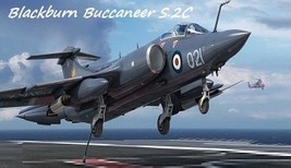 Vintage Warplane Blackburn Buccaneer Magnet #1 - £78.22 GBP
