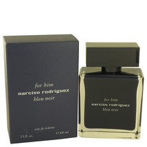 Narciso Rodriguez Bleu Noir by Narciso Rodriguez Eau De Parfum Spray 3.3 oz - £57.51 GBP