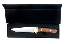 Kratos Hunting Knife ZF10, 5.75&quot; Hardened High Carbon 420 Stainless Steel SEALED - £59.25 GBP