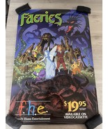 Faeries Original Movie Poster Video Release Promo 1981 Tomorrow CV - $1,821.68 MXN