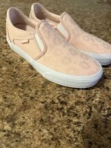 Vans Asher DX Women’s Embroidered Deluxe Comfort Slip On Shoes!!(7) - $52.25