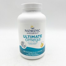 Nordic Naturals Ultimate Omega Lemon 1280mg Sealed Bottle 180 Softgels Exp 8/26 - $42.00