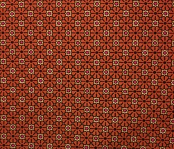Robert Allen Polka Floral Orange Pink Dots Jacquard Upholstery Fabric By Yd 54&quot;W - £9.35 GBP