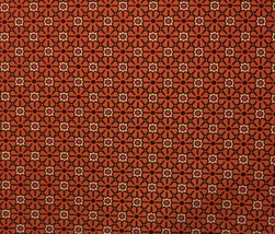 Robert Allen Polka Floral Orange Pink Dots Jacquard Upholstery Fabric By Yd 54&quot;W - £9.38 GBP