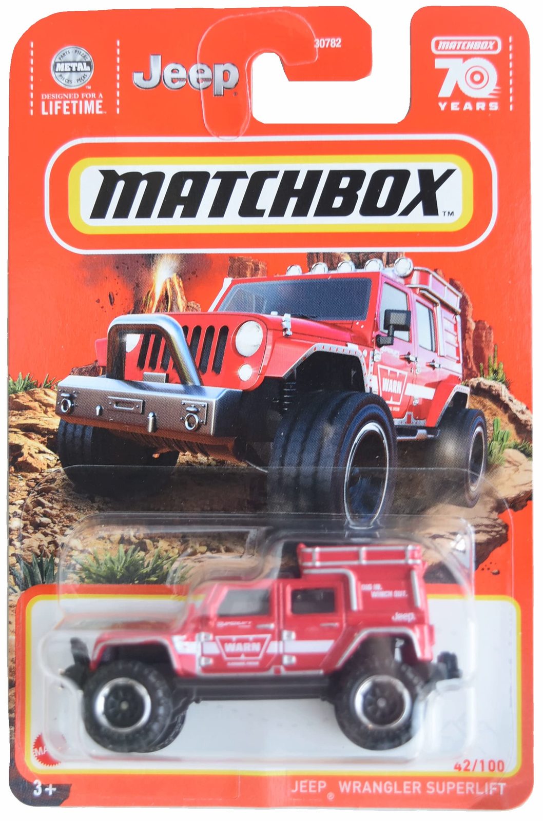 Matchbox Jeep Wrangler Superlift
