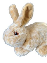 Kids Of America Brown/Tan Brindle Bunny Rabbit Plush 9&quot; Stuffed Animal 2011 - £8.07 GBP