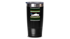 1993 Nissan Maxima 3rd Gen Ugly Christmas Tumbler Mug - £25.20 GBP+