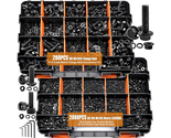 3160pc Metric Bolts Nuts Washers Kit M2–M10 Assortment w/ Case - $77.17