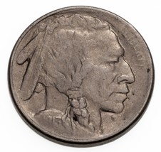 1913-S Type 1 Buffalo Nickel in AU Condition, Natural Color, Nice Detail! - $98.99