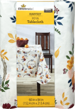 Celebrate Harvest PEVA Tablecloth (Wreaths and Florals) - £12.78 GBP+