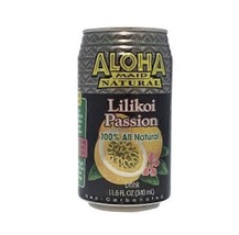 Aloha Maid Lilikoi Passion 11.5 Oz Can (Pack Of 8) Hawaiian Drink - £38.83 GBP