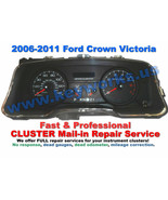 2006-2011 Ford Crown Victoria Instrument Cluster Mail In Repair. QUALITY... - $1,735.44 MXN