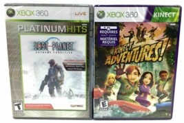 Microsoft Xbox 360 Lost Planet: Extreme Condition Platinum &amp; Kinect Adventures - £20.55 GBP
